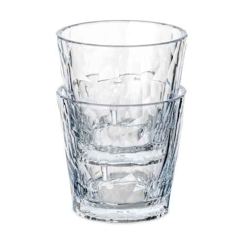 Lot de 2 verres à eau 250 ml Koziol RG-918410