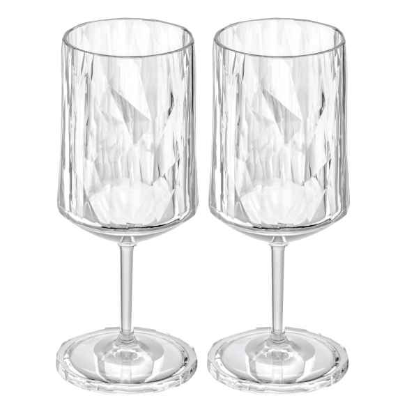 Lot de 2 verres à vin 350 ml Koziol RG-918420