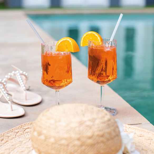 Lot de 2 verres à vin 350 ml Koziol RG-918420