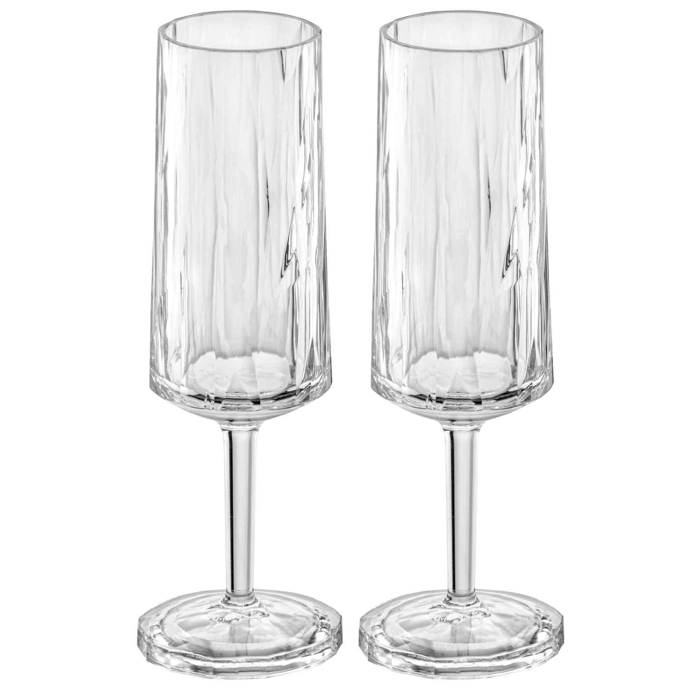 Lot de 2 flûtes à champagne 180 ml Koziol RG-918430