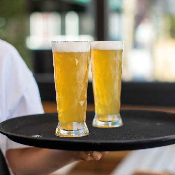 Lot de 2 verres à bière 300 ml Koziol RG-918440