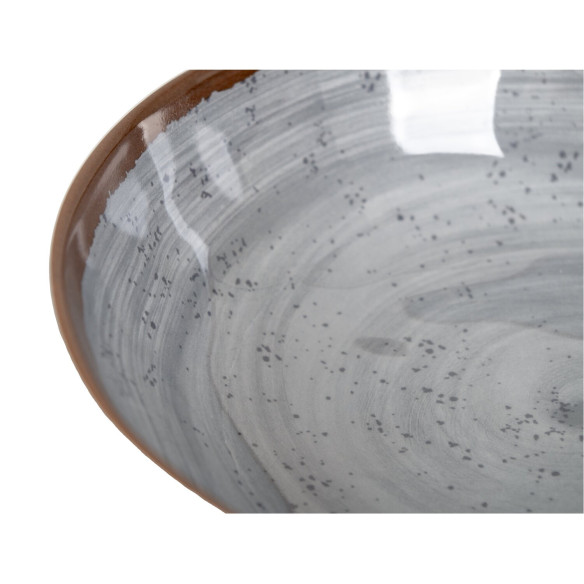 Pack de vaisselle en mélamine Halo Gris et - Bo-camp RG-916552