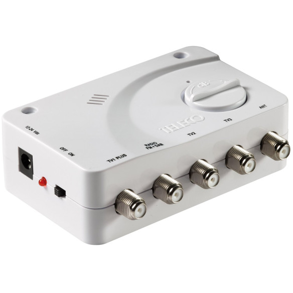 Antenne TV Directionnelle avec amplificateur 5G Teleco RG-863216