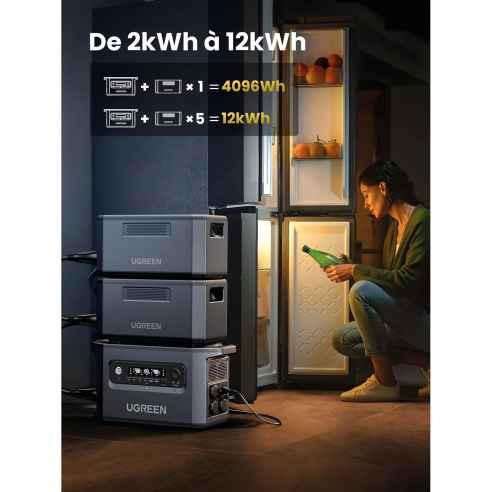 Batterie d'extension EB2200 pour GS2200 Ugreen RG-054740