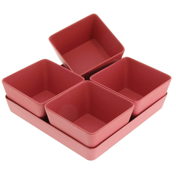 Set apéritif camping-car 5 pièces design Coquelicot  RG-914593D