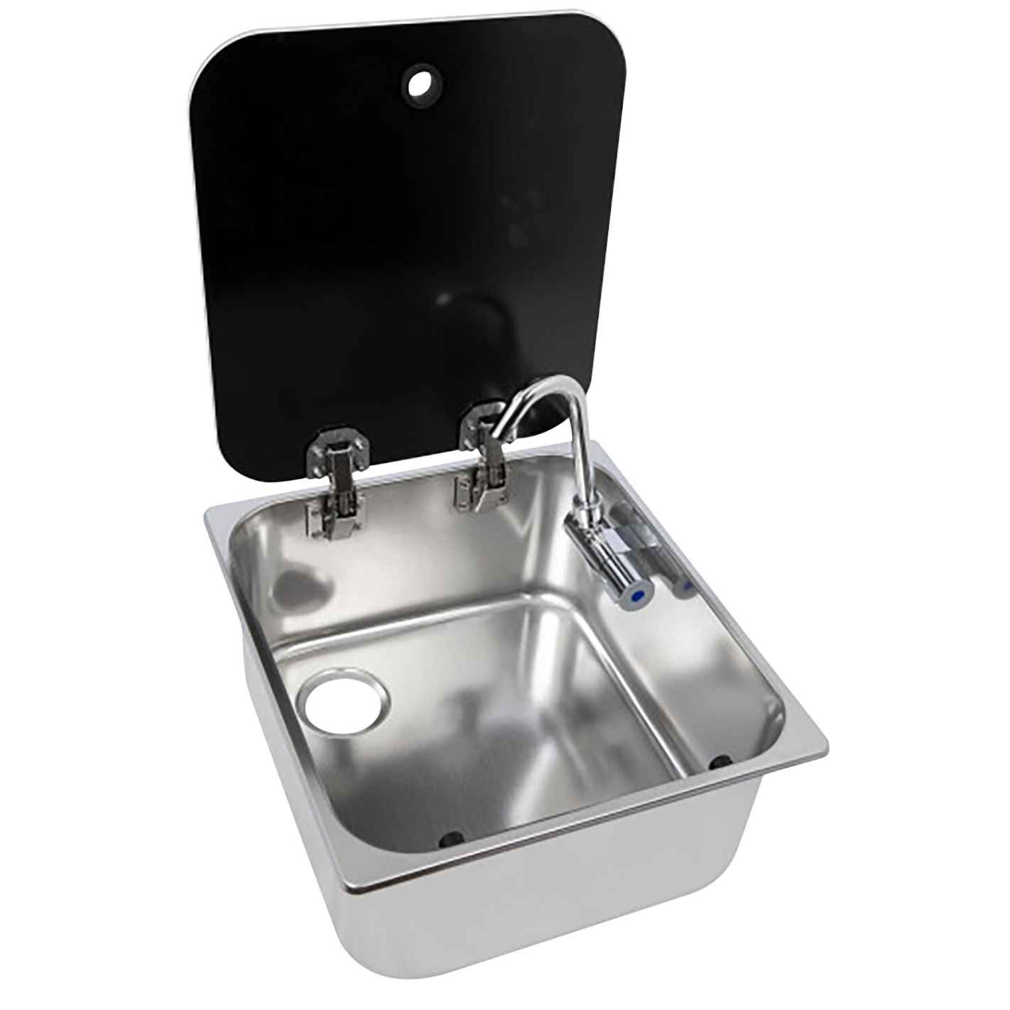 Evier en acier inoxydable avec couvercle Navy Load RG-428440