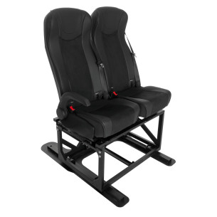 Banquette fixe RAM03 sans accoudoirs avec Mobiframe RG-000621