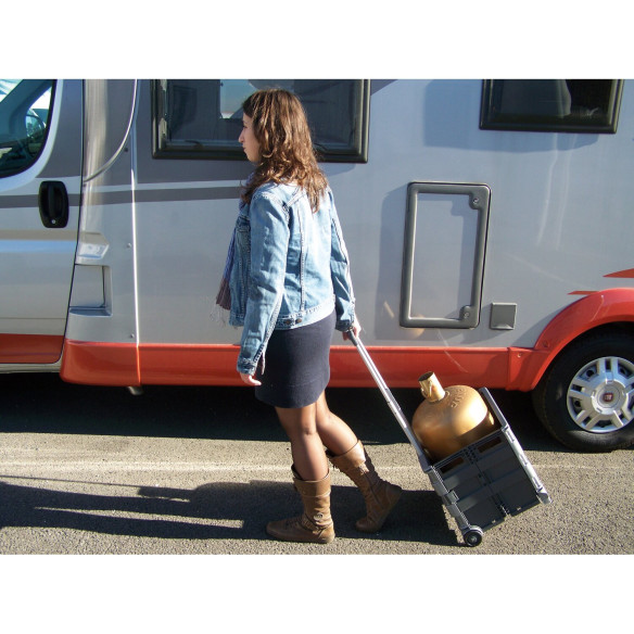 Porte-tout Pack and Roll Noir Optima RG-594341