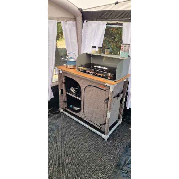 Pare-flammes avec socle et étagère Soplair RG-216746