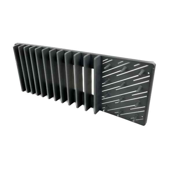 Egouttoir gris 43 x 60 cm Nerthus RG-911415