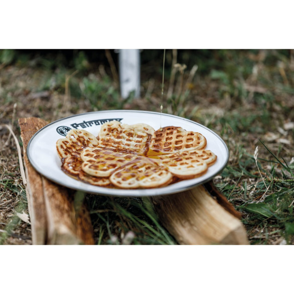 Lot de 2 assiettes en émail Petromax RG-916509