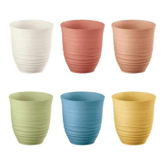 Lot de 6 gobelets bas Tierra Guzzini RG-917566