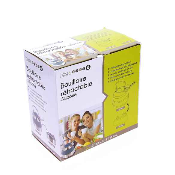 Bouilloire sifflante rétractable Incasa RG-912709
