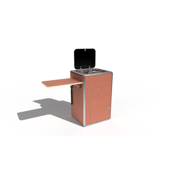 Blue mountain en bois brut Conversion Van RG-004411C