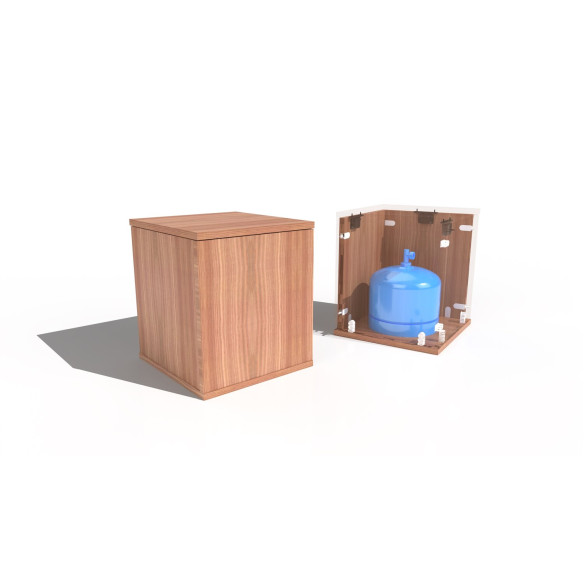 Coffre à gaz étanche pour kit meubles Conversion Van RG-008776C