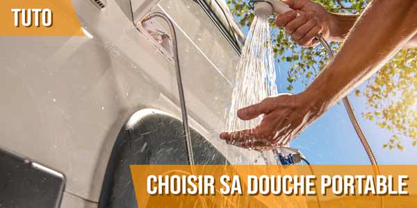 Choisir une douche portable pour partir à l'aventure