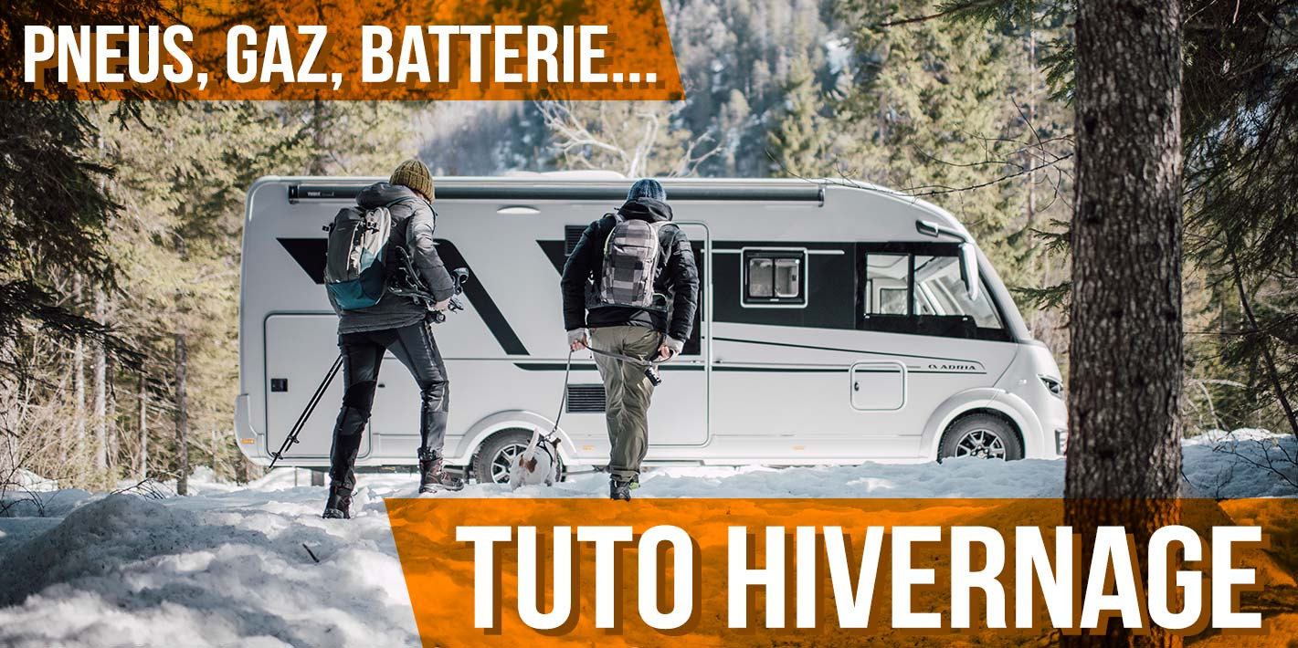 Comment préparer son camping-car à l'hivernage ?