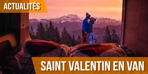 Saint-Valentin en camping-car, van ou fourgon aménagé