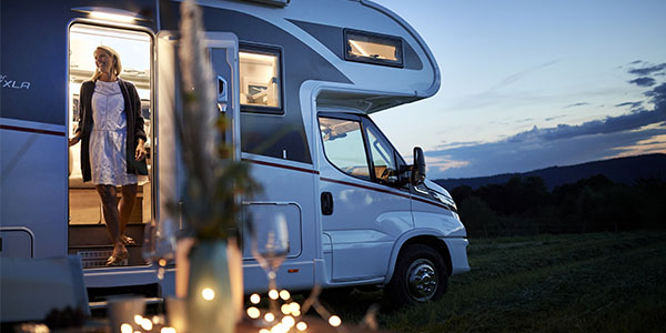 Voyage en camping-car pendant l'automne