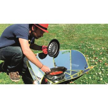Cuisinière Solaire Multifonction 150cm - Four, Grill, Barbecue Pour Camping